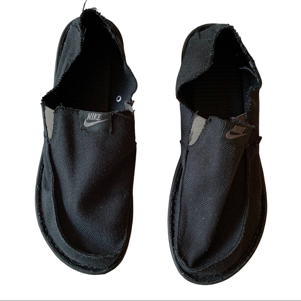 NIKE Solarsoft Lakeside Slip Ons Black